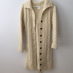 Billy Reid long wool cardigan